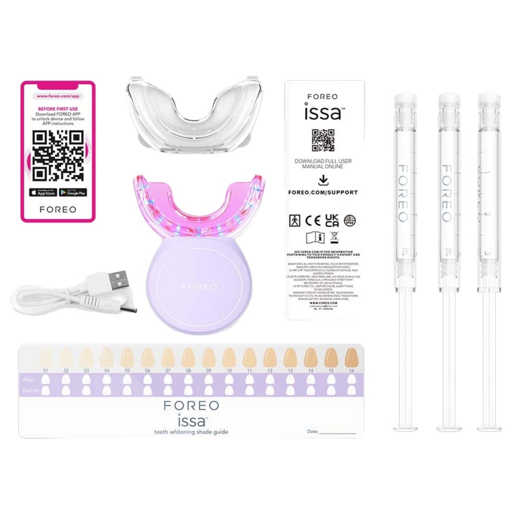 FOREO issa™ dual LED + sonic teeth whitening 1 Stück