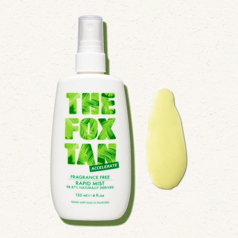 THE FOX TAN Fragrance Free Rapid Tanning Mist 120 ml
