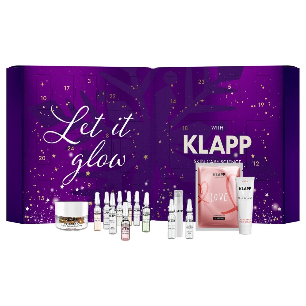 Klapp Adventskalender Let it Glow