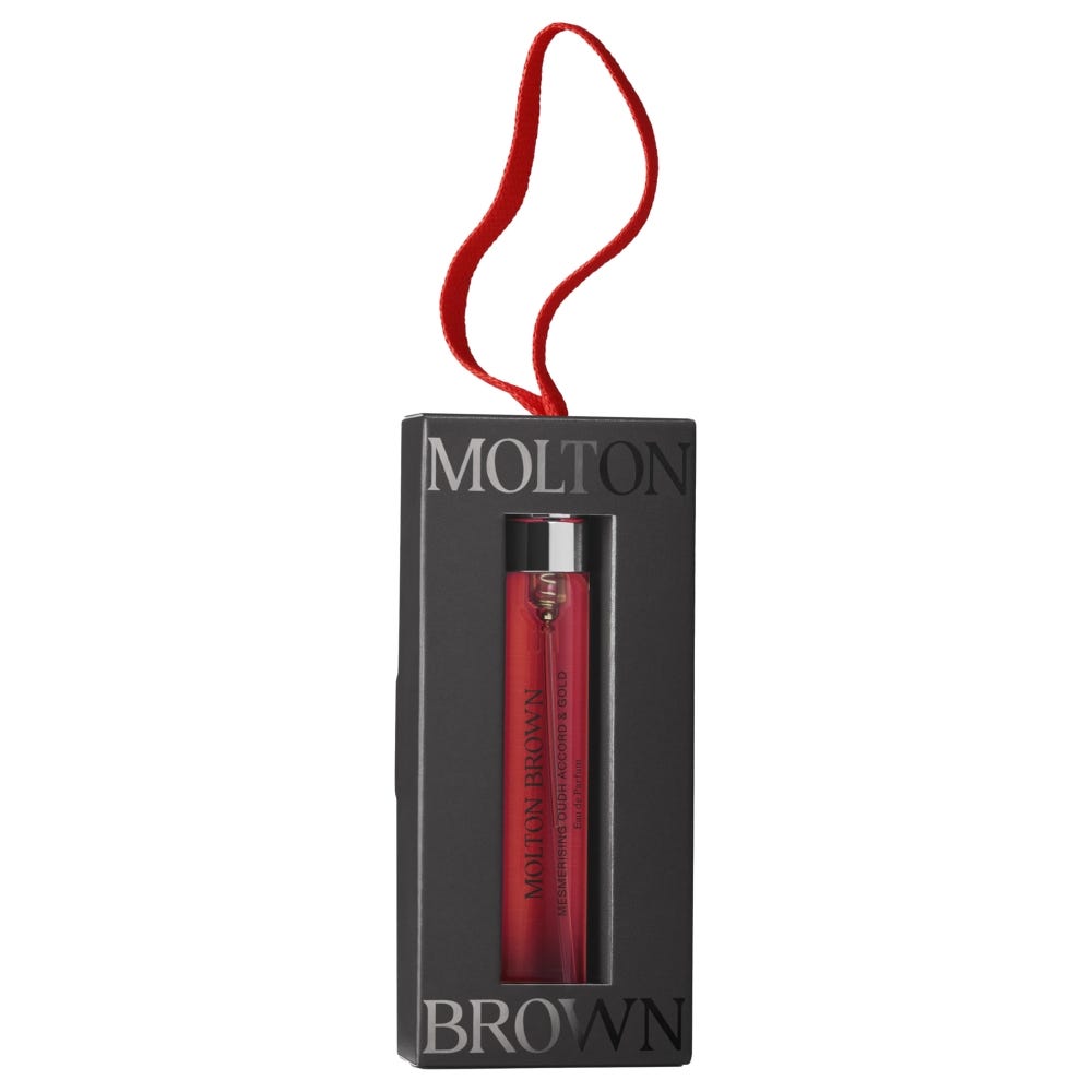 Moront Brown Mesmerising Oudh Accord & Gold Duft-Weihnachtskugel 1 Stück