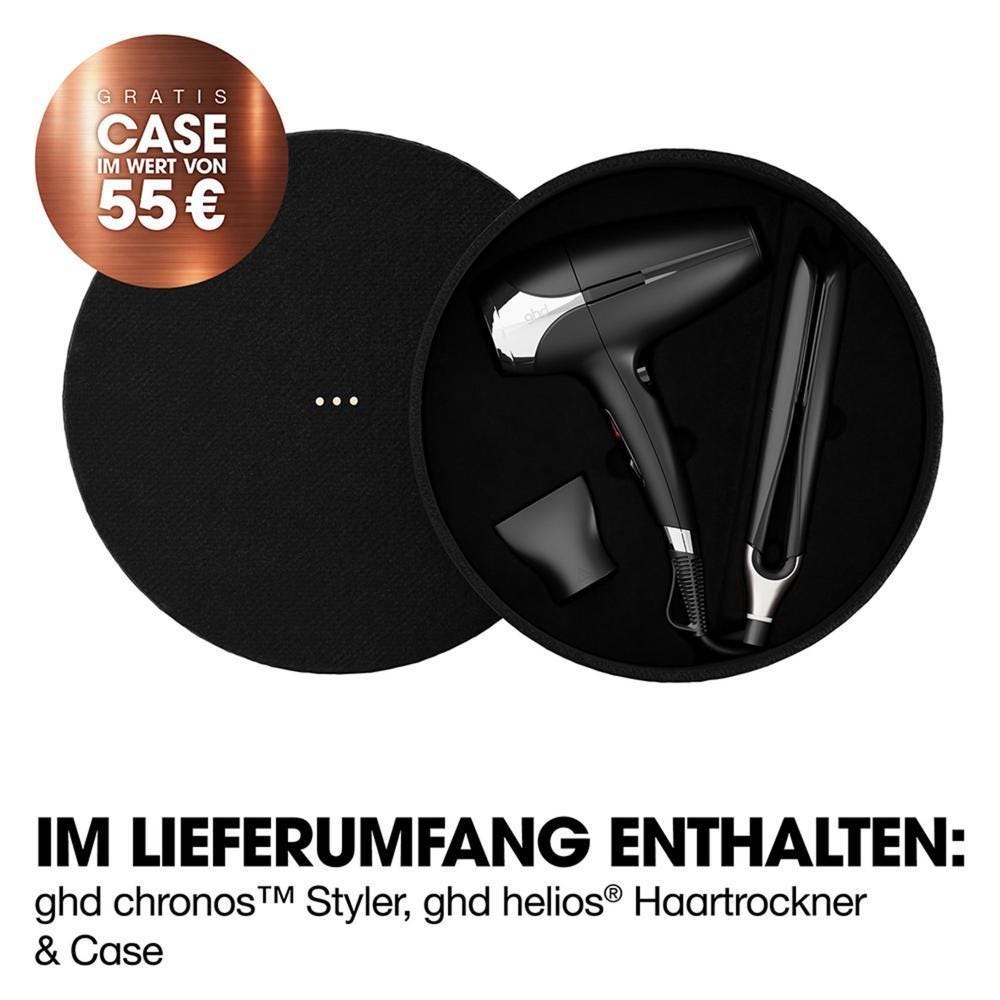 ghd Deluxe Set - ghd chronos™ & ghd helios® Geschenkset schwarz