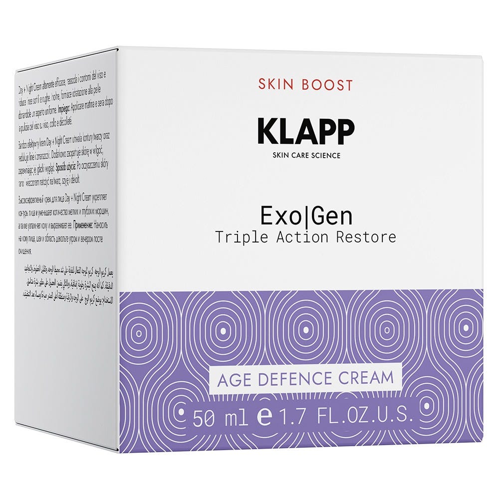 Klapp Exo|Gen Triple Action Restore Age Defense Cream 50 ml