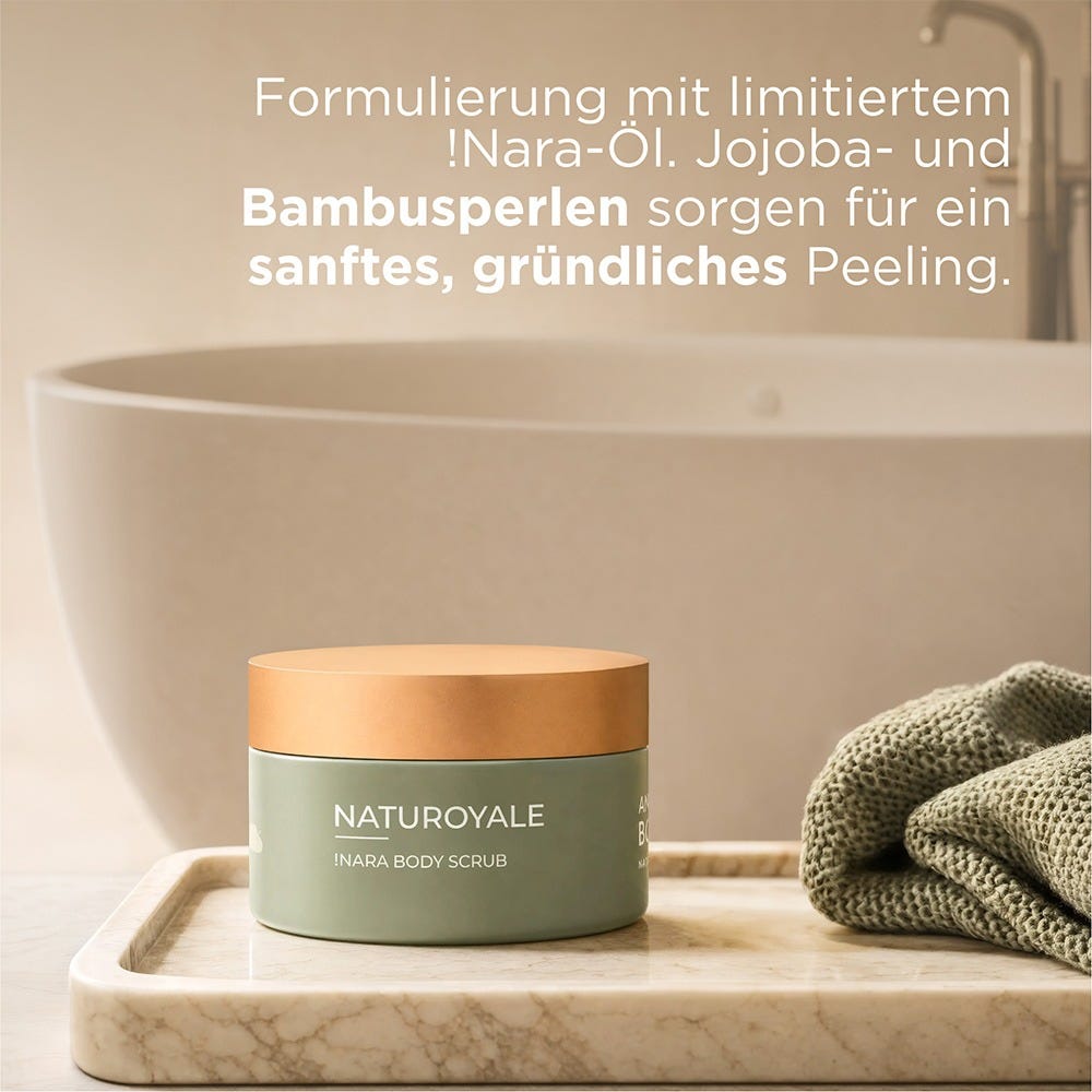 ANNEMARIE BÖRLIND NATUROYALE !NARA KÖRPERPEELING 250 ml