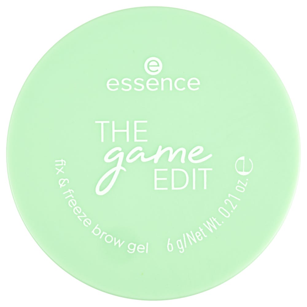 essence THE game EDIT fix & freeze brow gel 01