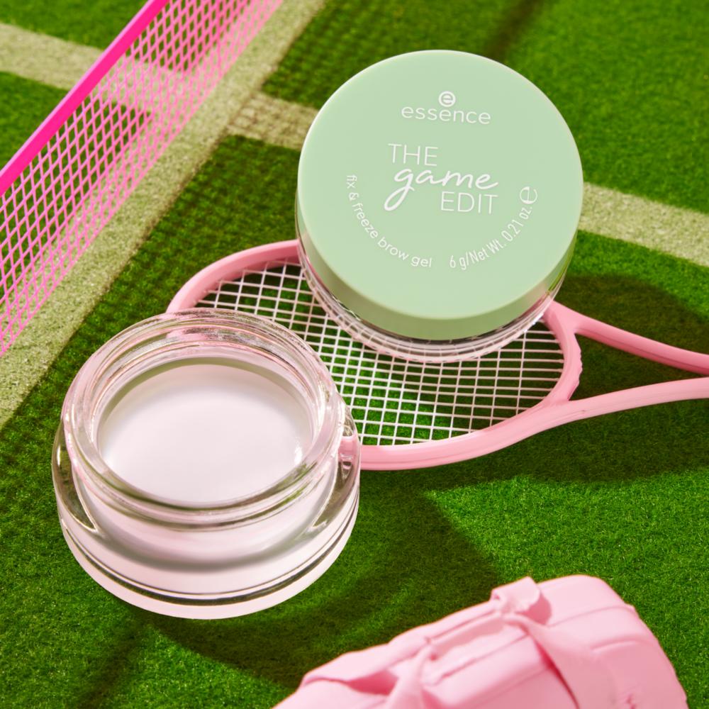 essence THE game EDIT fix & freeze brow gel 01