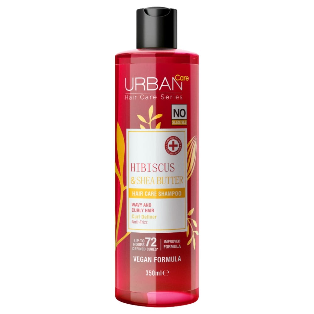URBAN Care Twisted Curls Hibiscus & Shea Butter  350 ml