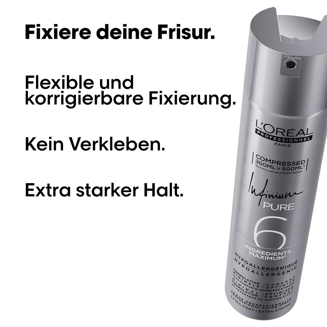 L'Oréal Professionnel Paris Infinium Pure Xtra Strong Compressed 300ml