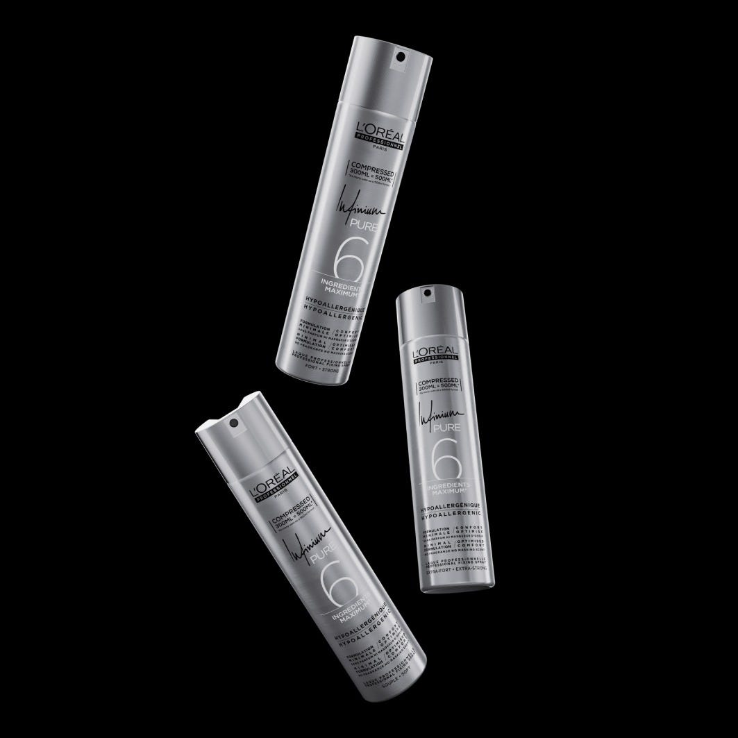 L'Oréal Professionnel Paris Infinium Pure Xtra Strong Compressed 300ml