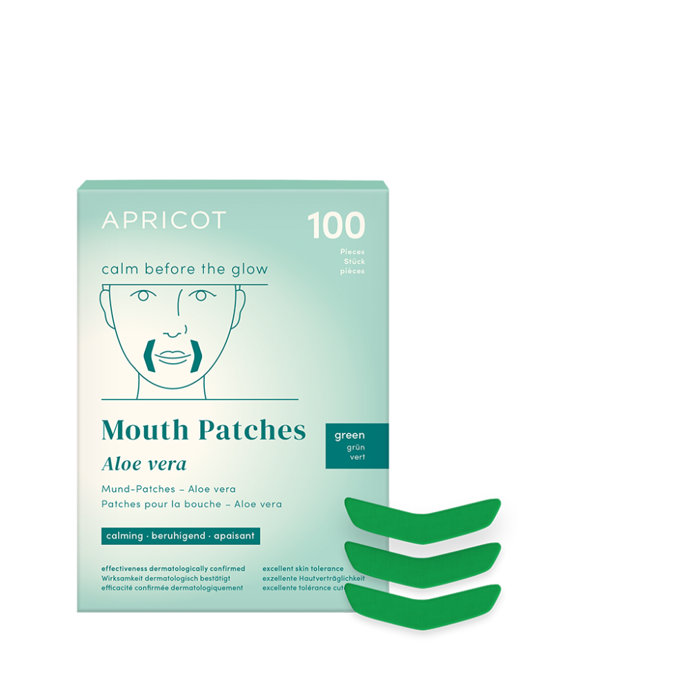 APRICOT Mund Patches mit Aloe Vera