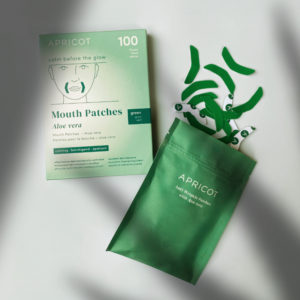 APRICOT Mund Patches mit Aloe Vera