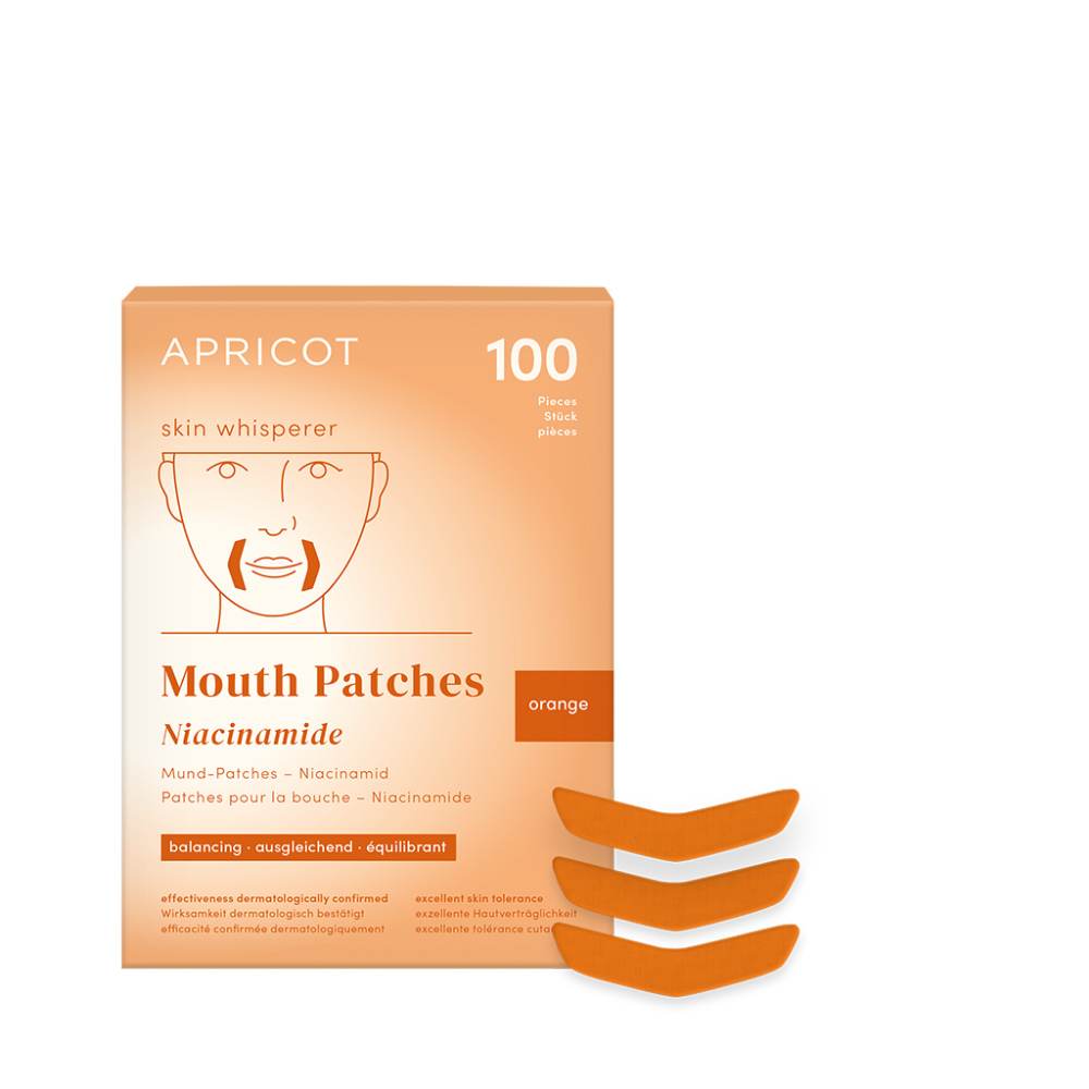 APRICOT Mund Patches mit Niacinamide