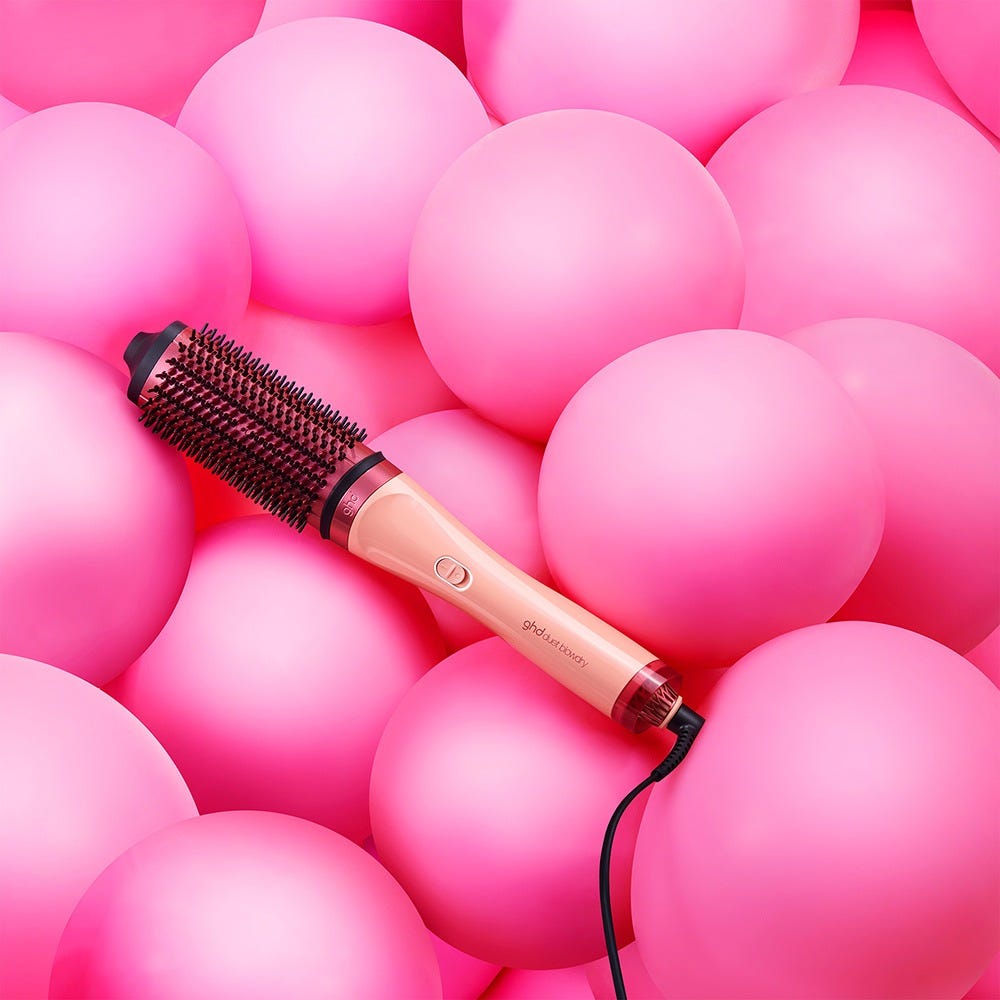 ghd duet blowdry Hair Dryer Brush Sunkissed Peach 