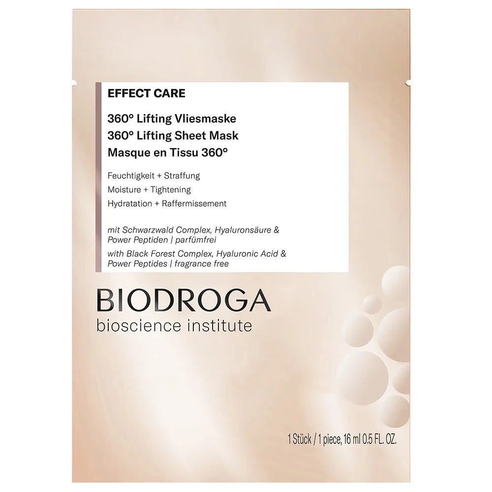 Biodroga Effect Care 360° Vliesmaske 16ml gratis