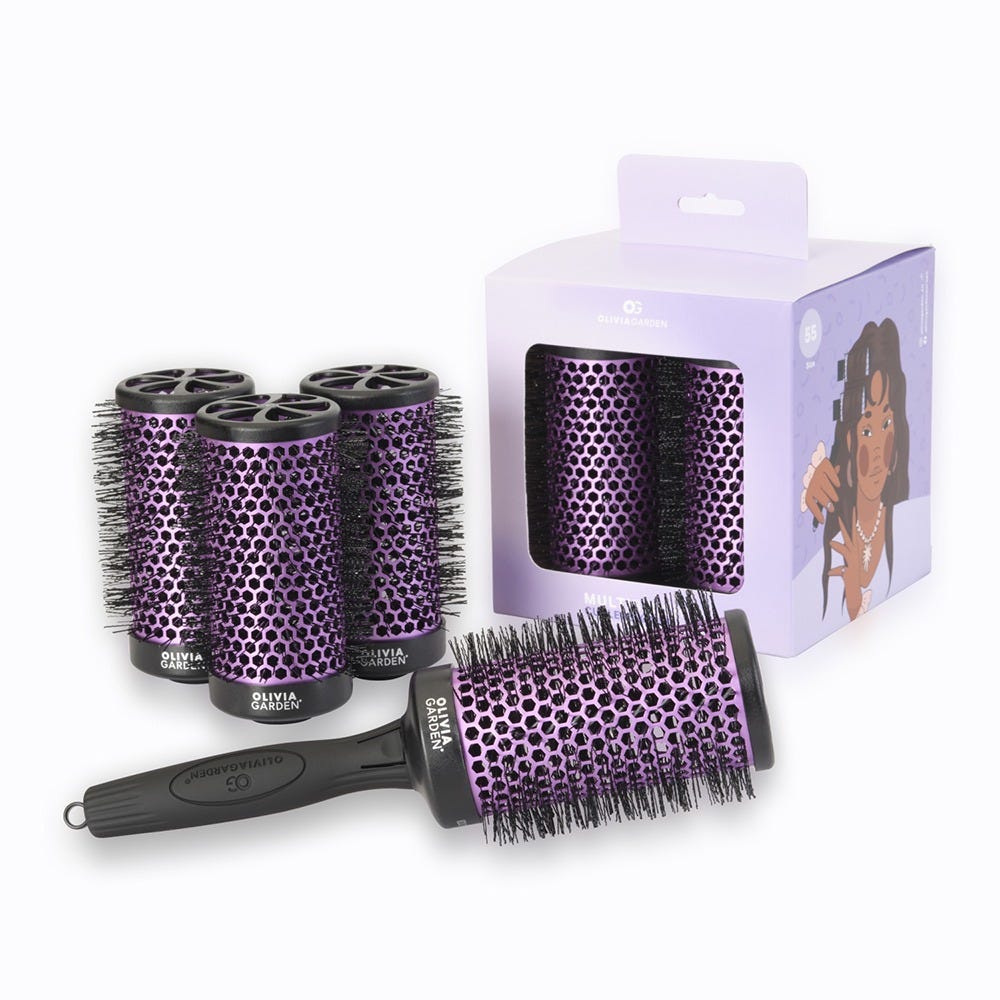 Olivia Garden MultiBrush Curlers Kit 55