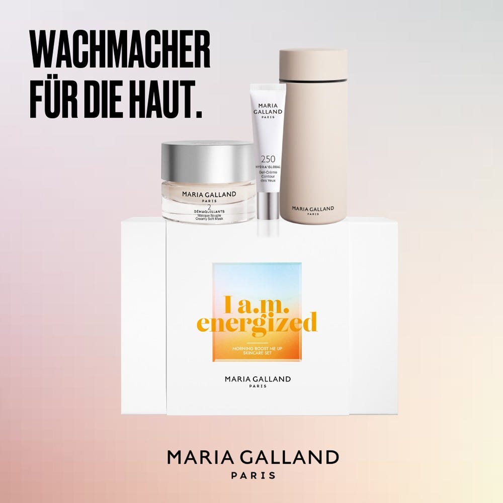 Maria Galland  I a.m. energized MORNING BOOST ME SKINCARE SET