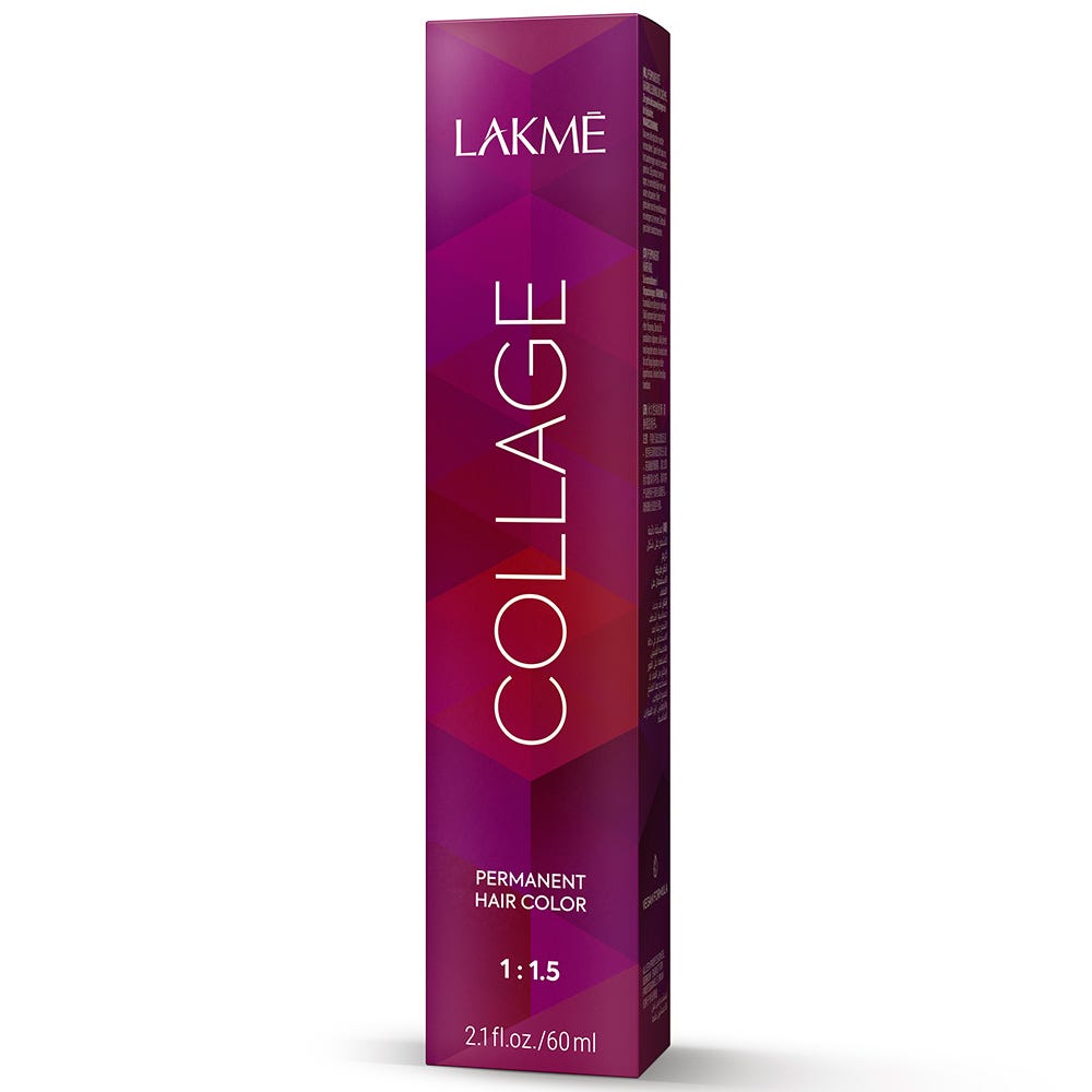 Lakmé Permanente Haarfarbe Collage 5/59 Hellbraun Mahagoni Rot 60 ml